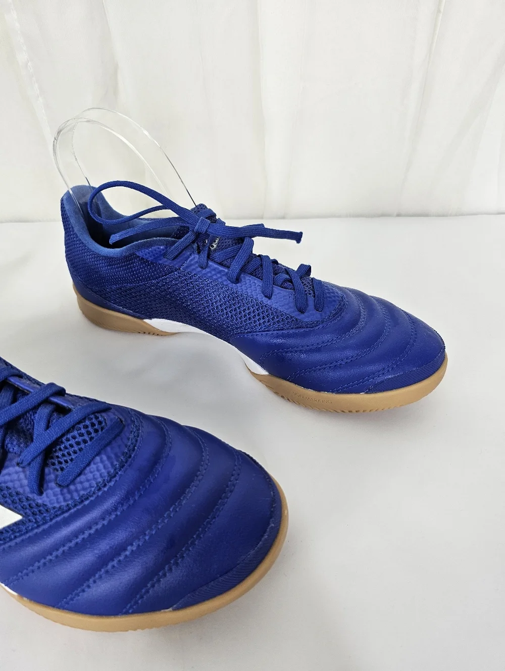 Adidas Copa 20.3 Indoor Sala Soccer Shoes Royal Blue Metallic Silver Men's 8 NEW